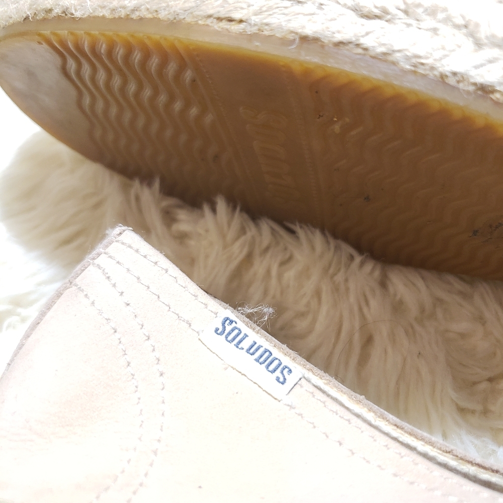 Soludos Platform Smoking Slipper Safari Size 9 - Picture 9 of 15